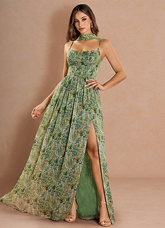 Kleid Lolla Grüne Blumen image5