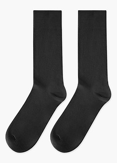 front Matching Wide Tie & Pocket Square & Socks Set