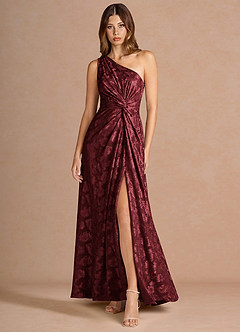 Ilythia Wine Maxi Dress image4