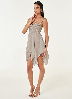 Londyn Vanilla Lace Mini Dress image5