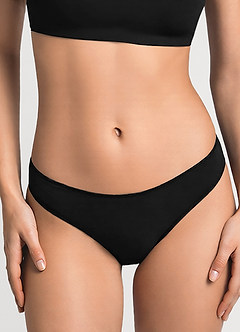 front Azazie Thong cu bandă largă