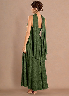 Kleid Orienne Olivgrün image2