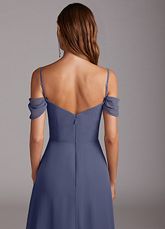 Azazie Marley Bridesmaid Dresses Stormy A-Line Off the Shoulder Chiffon Convertible Dress image10