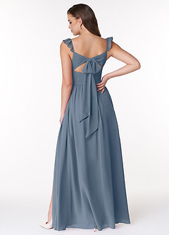 Azazie Metz Bridesmaid Dresses Twilight A-Line Sweetheart Ruched Chiffon Dress image2