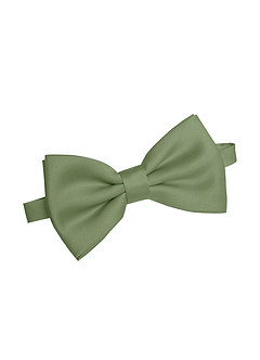 front Matching Matte Satin Pre-Tied Bow Tie & Suspenders Set