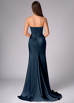 Keira Navy Corset Gown image4