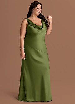 Vestido Oliva Largo Rylina image4