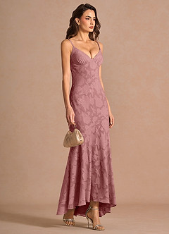 Octavia Light Pink Maxi Dress image1