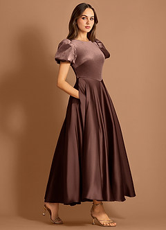 Orlisse Moca Coco Vestido midi image5