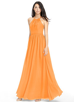 Burnt Orange Bridesmaid Dresses