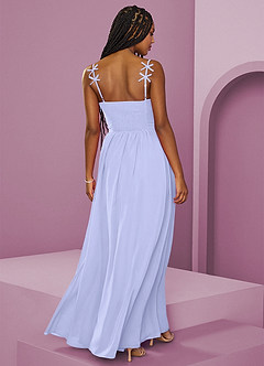 Barbie ♥ Azazie Abiti da Damigella Abito A-Line in Chiffon Plissettato Lavanda image14
