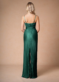 Vestido Verde Esmeralda Largo Nephele image2