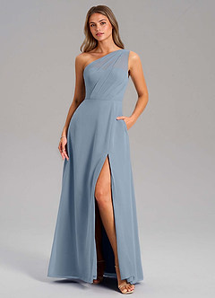 Griselda Powder Blue Maxi Dress image4