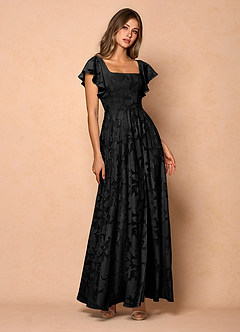 Vestido Negro Largo Anna image4