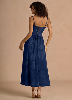 Isaura Navy Maxi Dress image2