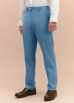 front James Azul Acero Pantalones de vestir