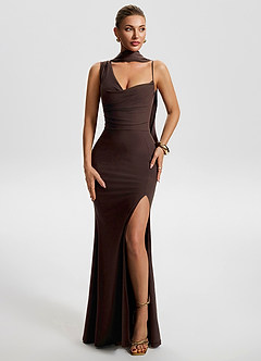 Vestido Ganache Largo Freya image3