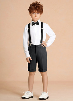 front Oliver Carbón Conjunto de 4 piezas de pantalones cortos para niño