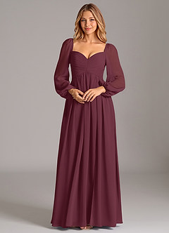 Bella Wine Maxi Dress image6