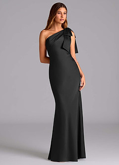 Iris Black Maxi Dress image5