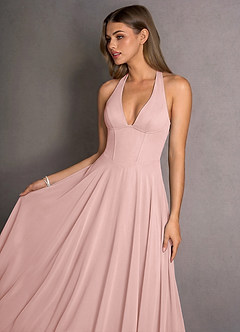 Isabeau Haze Pink Maxi Dress image5