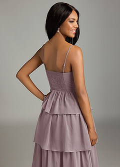 Azazie Kaiden Bridesmaid Dresses Dusk A-Line Sweetheart Neckline Chiffon Dress image14