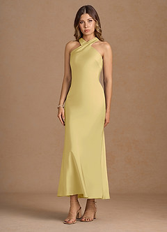 Xanthe Lemon Sorbet Maxi Dress image4