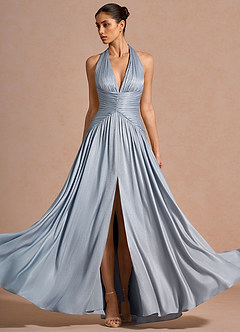 Robe Longue Brouillard Bleu Hecate image4