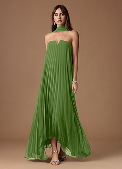 Robe Maxi Herbe Verte Nahla image5