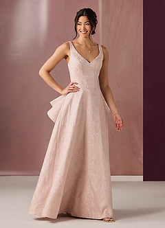 Satine 블러쉬 핑크 맥시 드레스 image5