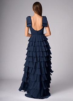 Daina Navy Tiered Gown image4