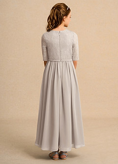 Azazie Pippin Junior Formal Flower Girl Klänningar Klä A-Line i Spets image2