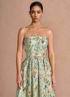 Robe Maxi Vert Clair Lelia image6