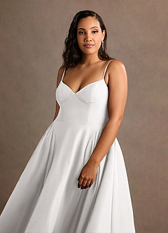 Vestido Blanco Midi Doris image9