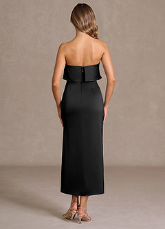 Fina Black Midi Dress image2