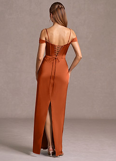 Lorelei Rust Maxi Dress image2
