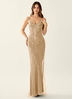champagne sequin bridesmaid dress Mermaid Dresses Cap Sleeve formal events Cheap Sequin Sparkly Champagne Long