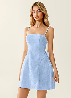 Hadleigh Cielo Azul Mini vestido image7
