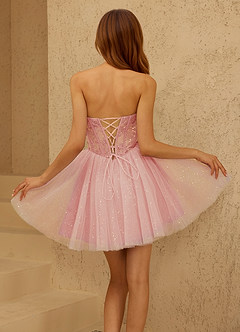 Florisse Roze Mini-jurk image5