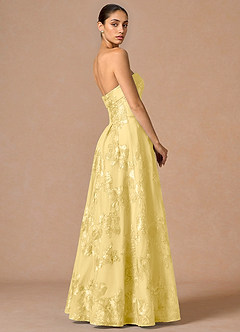 Robe Longue Sorbet Au Citron Evangeline image4