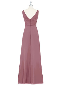 Azazie Julianna Bridesmaid Dresses Vintage Mauve A-Line Chiffon Dress image7