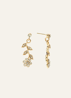 front Floral Vine Jewelry Set