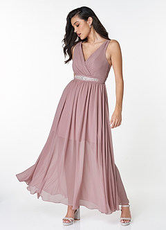 Amelia Rouge Pink Sleeveless Maxi Dress image4