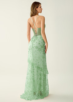 Fayerosa Sage Beading Sequin Embroidery Prom Dress image2