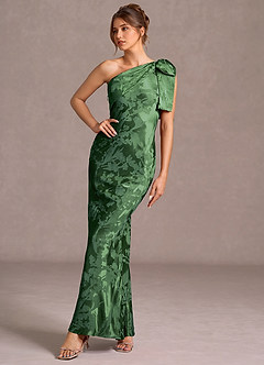Vestido Verde Cazador Largo Queniva image3