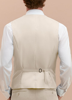 front William Krem Kamizelka garniturowa