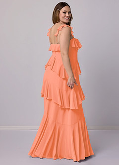 Barbie ♥ Azazie Bridesmaid Dresses Sunset A-Line Sweetheart Neckline Chiffon Dress image10