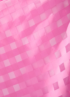 Barbie™ ❤ AZAZIE 4009 Strapless Gingham A-Line Midi Dress image5