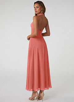 Azazie Tessie Suknie dla druhen Linia A Pofałdowany Szyfon Długość kostki Sukienka image2