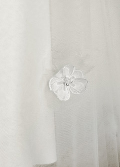 Azazie Doe Flower Girl Klänningar Klänning A-Line i Tyll Spets image10